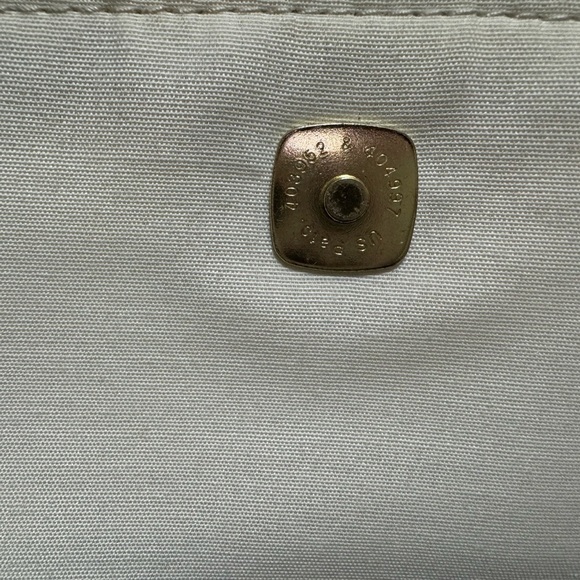 Elegant Tan Bamboo‎ Handle Bag - Picture 6 of 8